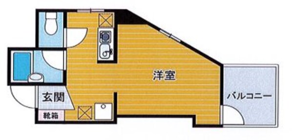 六甲ガーデンホームズの物件間取画像